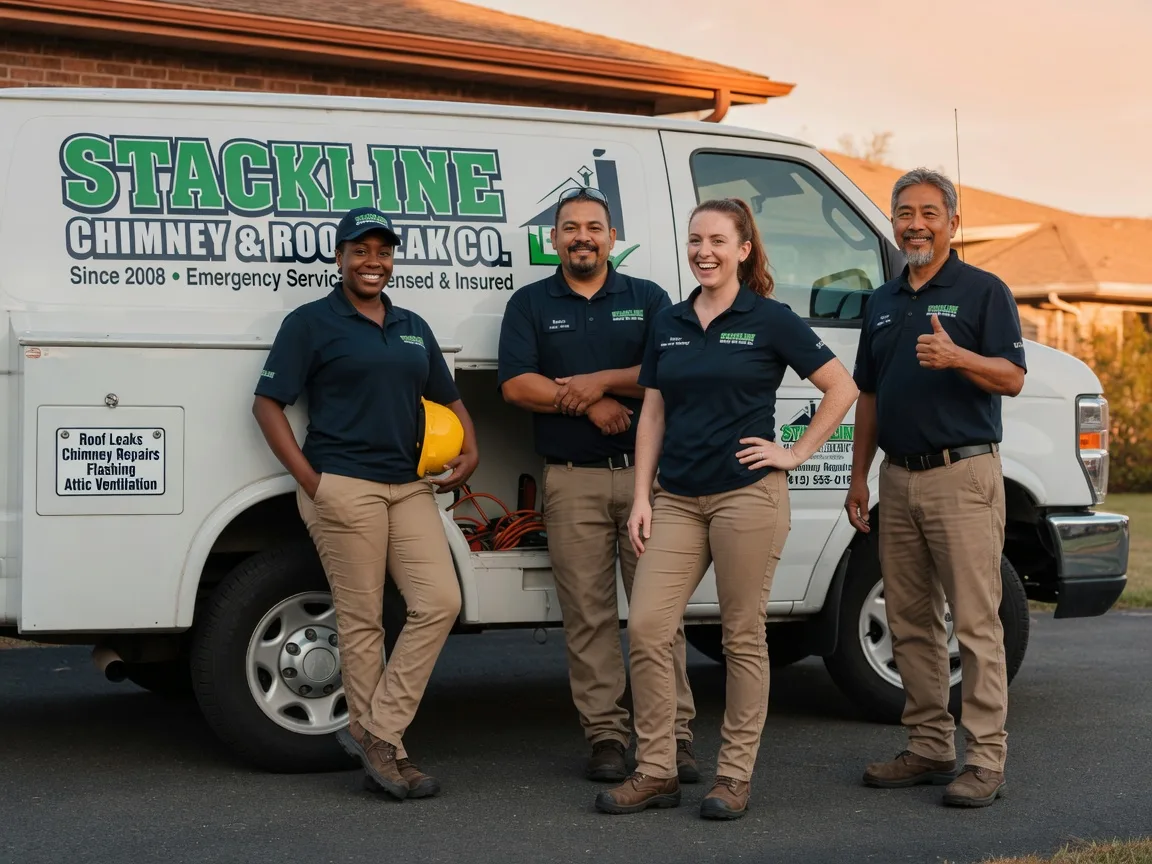 Chimney flashing repair company in Stockton, MD